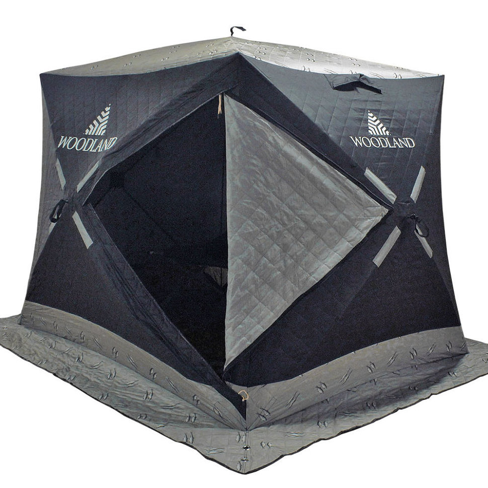 Зимняя палатка куб Woodland Ultra Long трехслойная , 
