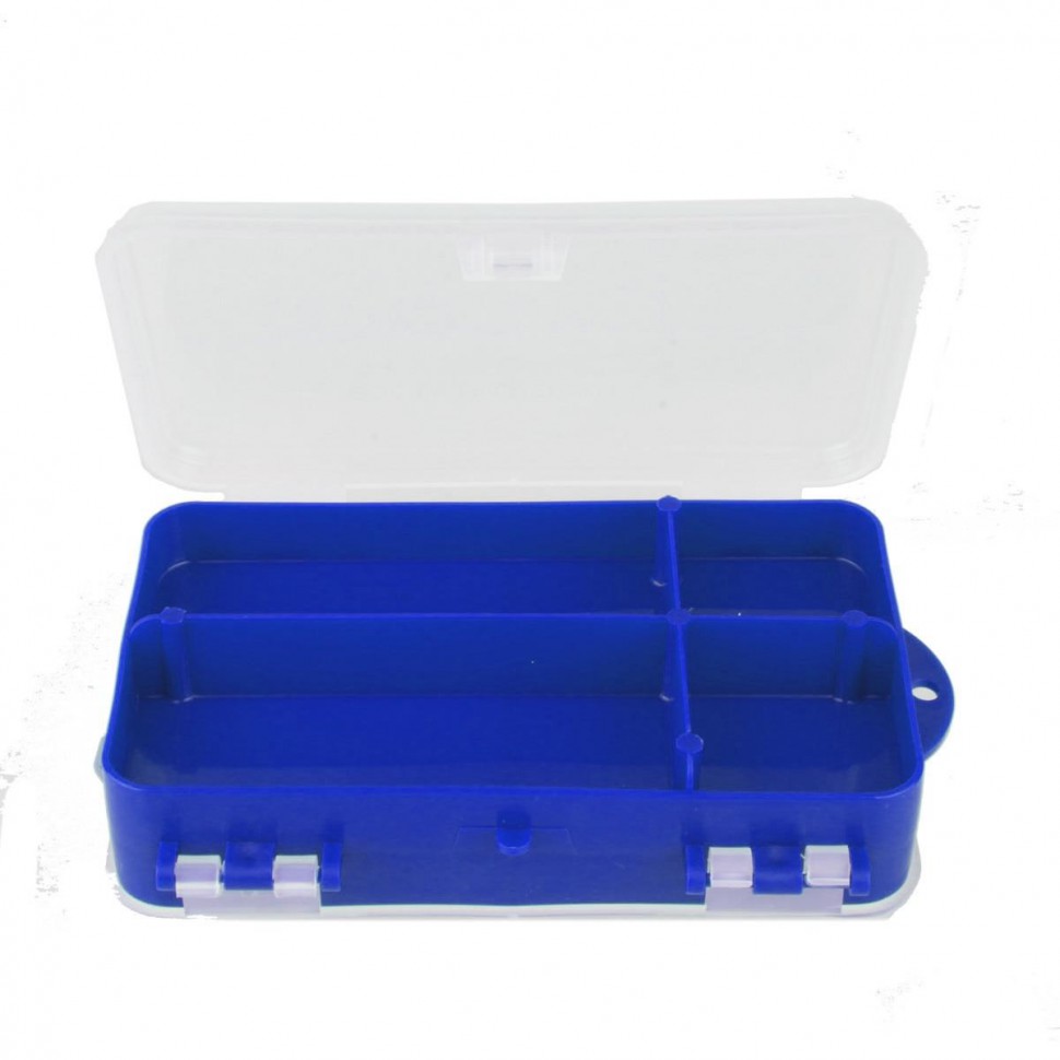 Коробочка для оснастки двухсторонняя Helios blue , 